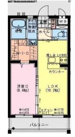 あかねヒルズ南宮崎の物件間取画像